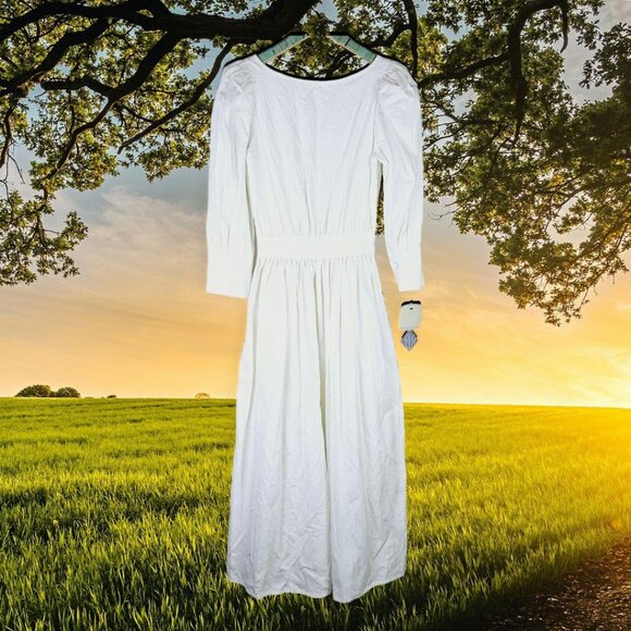 Eileen West Dresses & Skirts - Vintage Eileen West Pioneer Farm House Pockets Maxi Style Dress, USA, NWT, Sz 6